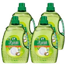 毛寶 洗碗精 植物性椰子油配方, 3kg, 4瓶