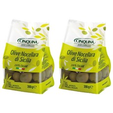 친퀴나 시칠리아 노체랄라 올리브, 410g, 2개