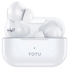 TOTU 拓途 BE-16 Wireless 通話降噪 入耳式 無線耳機 Bluetooth V5.3 IPX4 10mm 4H Playtime 白色 BE-16-TWS