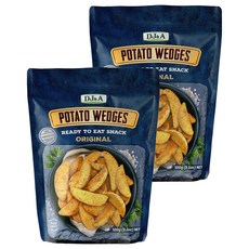 DJ&A 馬鈴薯切片 原味零食, 100g, 2個