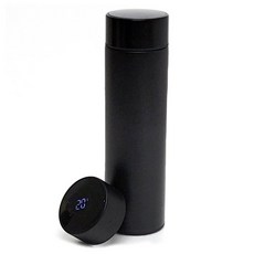 EVERTON HOUSE 智慧保溫杯 EHTB-T, 1個, 黑色, 480ml