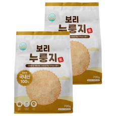 魅紅 韓國產大麥鍋巴, 2個, 700g