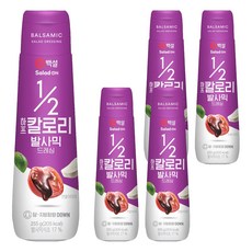 CJ BEKSUL 白雪 低卡路里巴薩米克醬, 255g, 5個