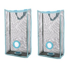 ANTS 廚房透氣收納袋 L號, 藍色, 2入