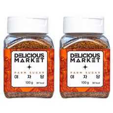 DELICIOUS MARKET 棕櫚糖, 100g, 2個