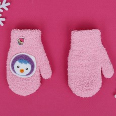 啵樂樂兒童粉彩連指手套