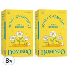 도밍고 꿀캐모마일차, 1.3g, 20개입, 8개