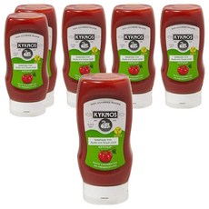 Kyknos 果汁調味的希臘番茄番茄醬, 6個, 360g