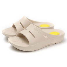 Danoon Healing Max T-1姿勢平衡拖鞋, 280, 自然米色