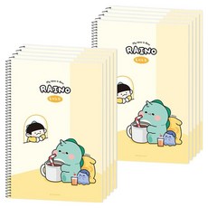 포포팬시 라이노 초등 독서노트, 옐로우, 10개