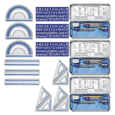 STAEDTLER 施德樓 諾里斯俱樂部數學工具套裝, 混色, 3組