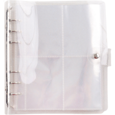 Lifefit 小卡冊 照片小卡迷你手帳 收藏冊 64 x 87 mm, 200張, 透明白