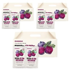 참앤들황토농원 자연을 담은 맛있는 레드비트즙, 2.4L, 3개