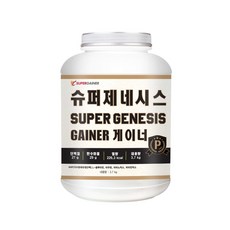 슈퍼게이너 슈퍼제네시스 게이너 프로틴, 3.7kg, 3.7kg, 1개