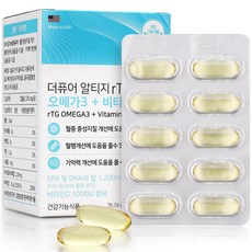 HEALING FACTORY Omega-3+維生素D膠囊, 1盒, 60顆