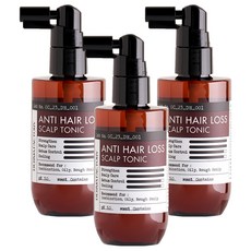 더마팩토리 안티헤어로스 스칼프 토닉, 3개, 100ml
