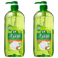 毛寶洗碗精 椰子油, 1kg, 2瓶