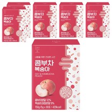 데이앤 콤부차 복숭아, 5g, 30개입, 6개