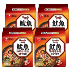 NONGSHIM 農心 魷魚海鮮味湯麵 124g, 16包