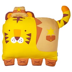 밀로앤개비 아동용 시그니처 모달 애착 동물 베개 커버 + 메쉬 솜포함, 카우보이 톰