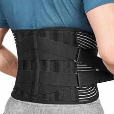 프리미엄 공학 설계 스마트 이중 보완 허리 보호대 일반형 벨트 CRONIC401, 타입 2. 허리 패드 업그레이드형, 1개