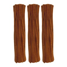 曼德哈比 彩色細毛根鐵絲, 300個, 棕色