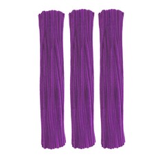 曼德哈比 彩色細毛根鐵絲, 300個, 紫色