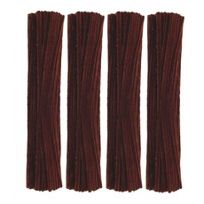 曼德哈比 彩色細毛根鐵絲, 400個, 巧克力棕色