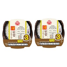 오뚜기 식감만족 고슬고슬된밥, 210g, 6개