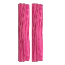 曼德哈比 彩色細毛根鐵絲, 200個, 玫瑰紅色