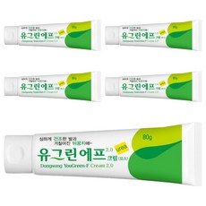 동성제약 유그린 F 크림 2.0, 1개입, 5개, 80g