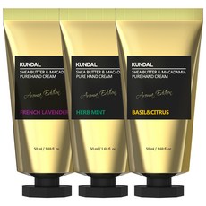 쿤달 퓨어 핸드크림 아로마에디션 50ml, 3개