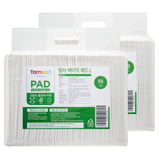 탐사 베이직 배변패드, 50개입, 2개