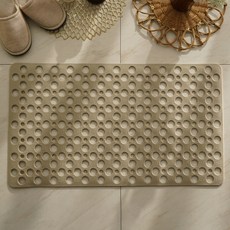 Koer 浴室防滑墊腳凳小 55 x 55 厘米, 淺褐色