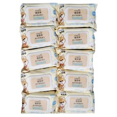 康芙特嬰兒純水棉柔濕紙巾 純水0刺激 不含酒精, 85張, 10包