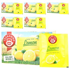 TEEKANNE 恬康樂 檸檬茶, 2.5g, 20包, 6盒