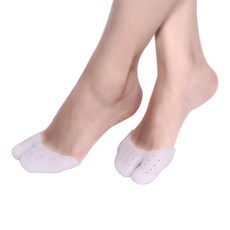 타이탄 말랑 발 실리콘 패드 양쪽세트 화이트, 1세트