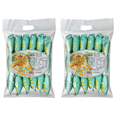 Oishi 上好佳 玉米球 迷你包歡樂小點心 玉米濃湯口味 18個, 90g, 2組