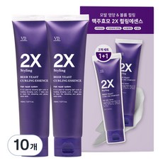 비바스 맥주효모 2X 스타일링 컬링 헤어에센스, 150ml, 10개