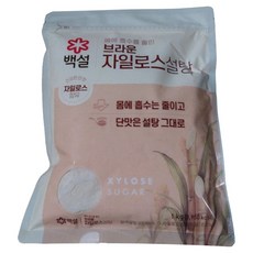 백설 자일로스 브라운 설탕, 1kg, 1개