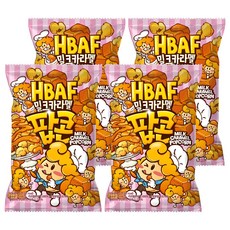 바프 밀크카라멜 팝콘, 80g, 4개