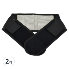 하우핏츠 복부 자석 허리 자석형 지지벨트, 2개