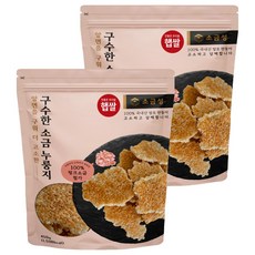 Saltcastle 雙面烘烤香醇鹽味鍋巴, 2個, 450g