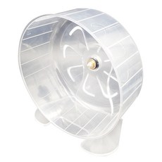 黃金鼠用壓克力支架風車滾輪 GD26, 混合顏色, 1個