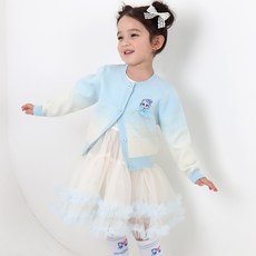 PremierFam 女童 CATCH! TEENIEPING Pongdang 針織外套連身裙組