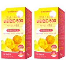 닥터엘리자베스 패밀리 츄어블 비타민C 500, 2개, 60정