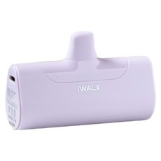 Iwalk Battery 口袋充電寶四代行動電源 Lightning, DBL4500L, 紫色