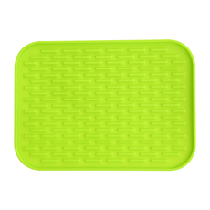 奧 多功能矽膠防滑隔熱墊 JA340 尺寸: 21.9x15.8cm, 顏色隨機, 1個