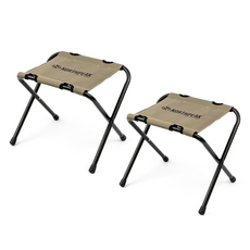 노스피크 와이즈 비비큐 체어 캠핑의자, 올리브탄, 2개