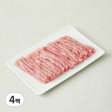 포크밸리 무항생제 등심 잡채용 (냉장), 300g, 4팩